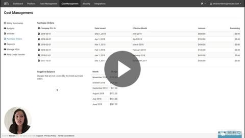 Admin: View Purchase Orders and Deposits