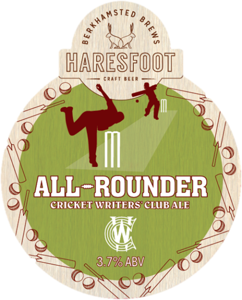 All Rounder Cricket Writer's Club Ale
