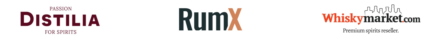 Decorative banner visualization for the distilia and RumX cooperation