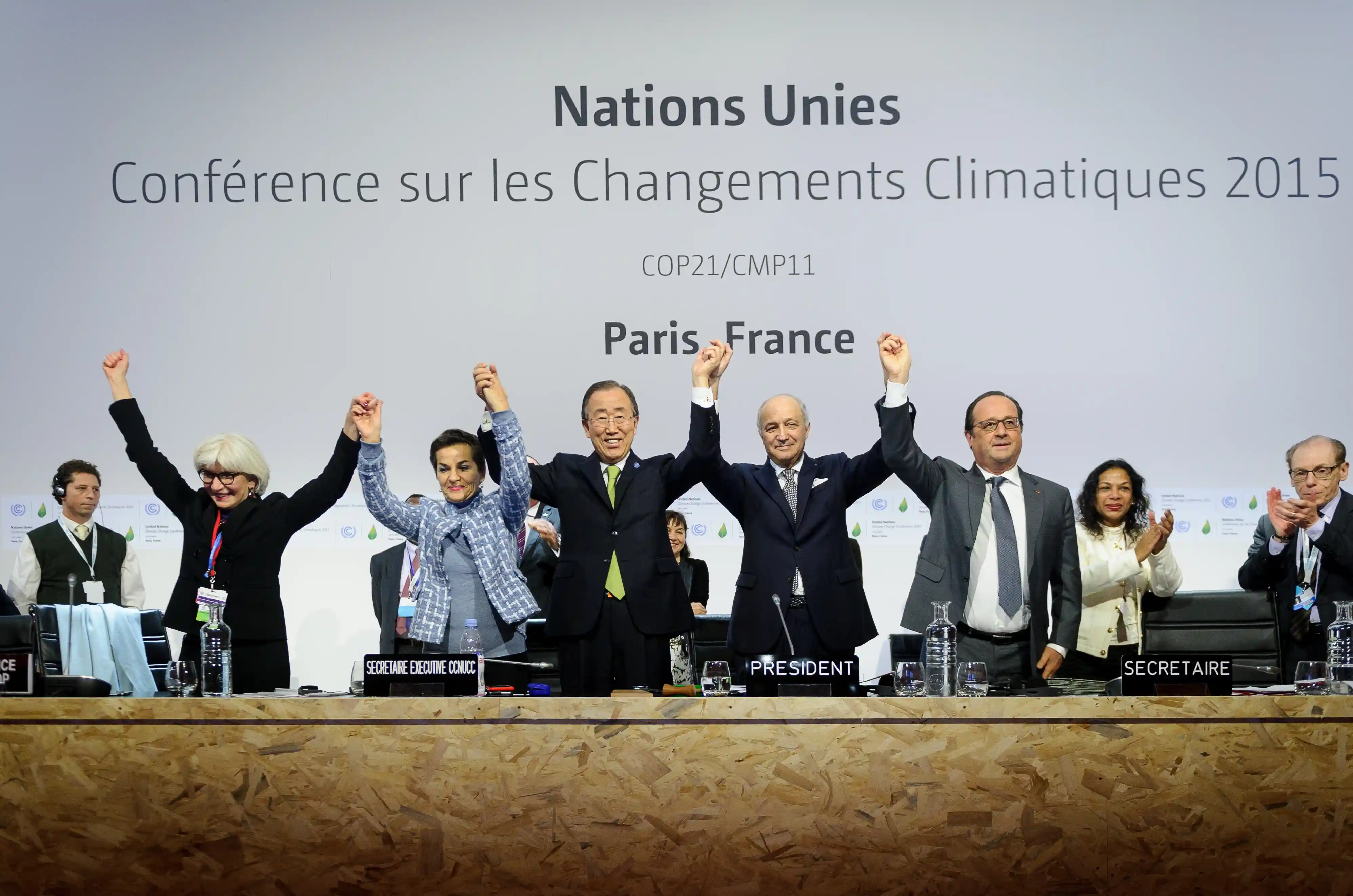 United Nations Climate Change Conference, COP21, in Paris, 2015