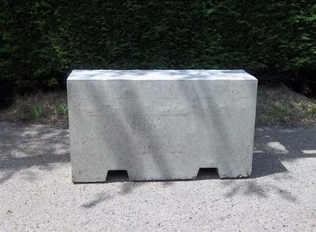 1.5m Concrete Barrier Block 2