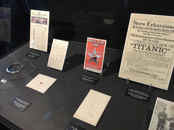 Artifacts from the Titanic