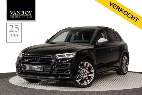 Audi SQ5 3.0 TFSI 354pk Quattro Black Edition Panoramadak Valconaleder+Memory B&O Matrix-Dynamisch Carbon Keyless Navi-High ACC DriveSelect  21" Camera Pdc