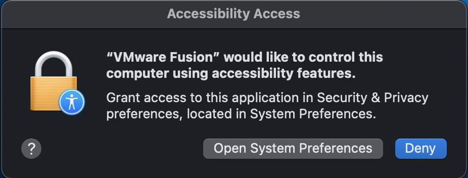 VMware Fusion Installation - 9