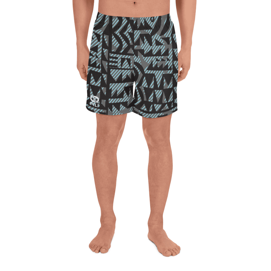 keawe-shins-mens-athletic-shorts - XS / Polyester Stretch / Grey green