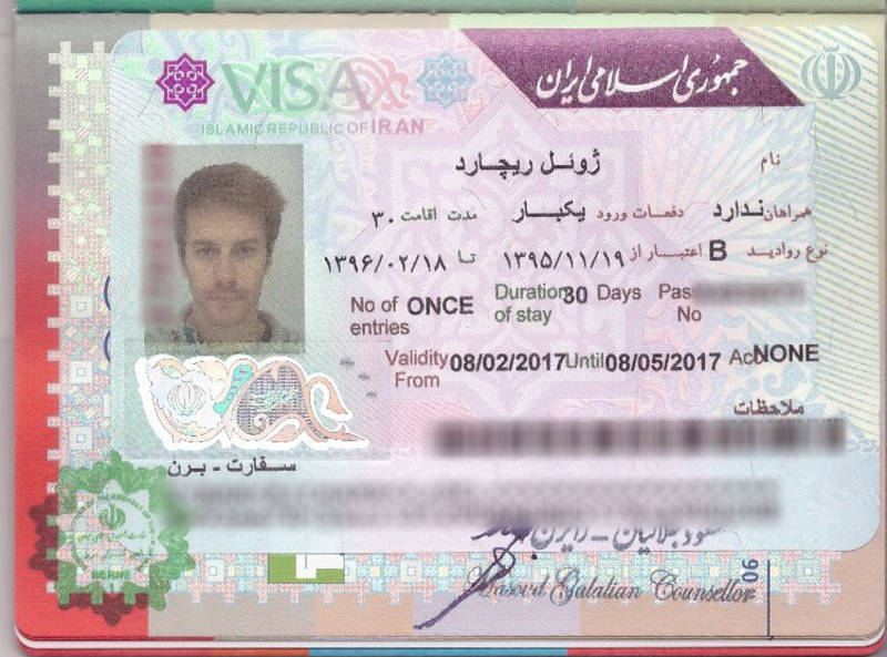 Iran-Visum