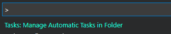 automatic tasks command