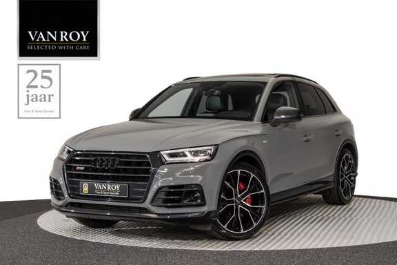 Audi SQ5 3.0 TFSI 354pk Quattro Black Edition Panoramadak Luchtvering Valconaleder B&O Matrix Keyless Navi ACC DriveSelect 21"Performance Camera Pdc