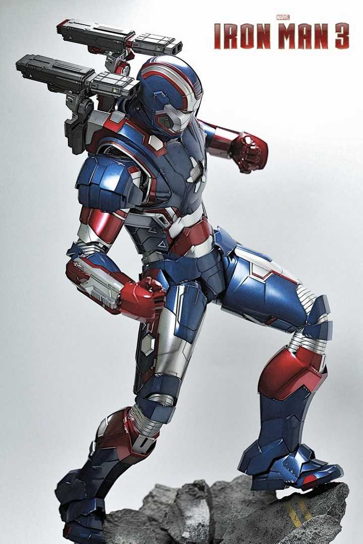 Hot Toys Iron Man 3 Iron Patriot | Figround