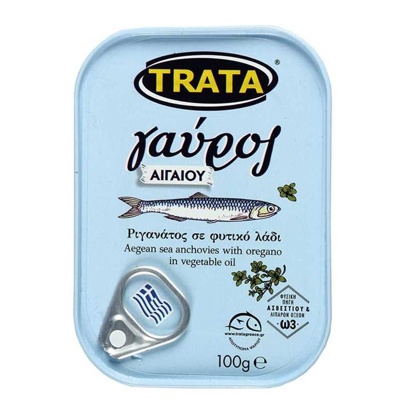 Oregano anchovies - 100g