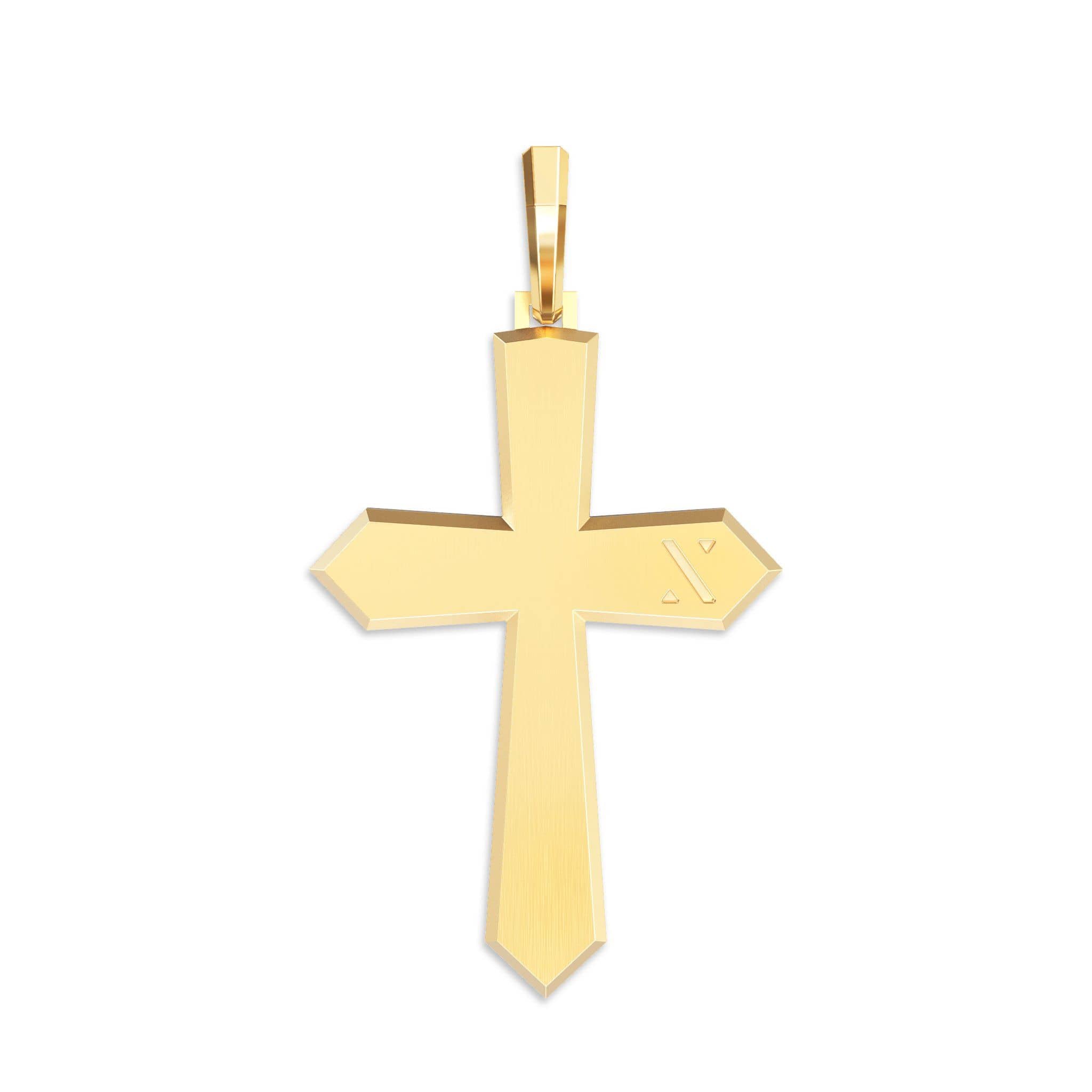 The Crusade Pendant | Solid Gold Pendant for Your Chain | JAXXON