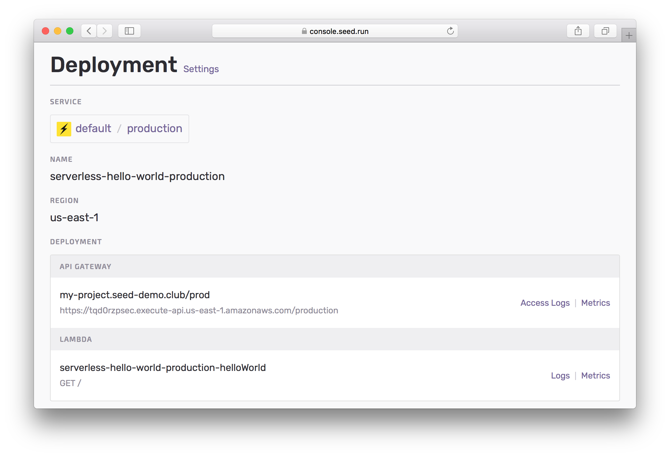 View Access Logs