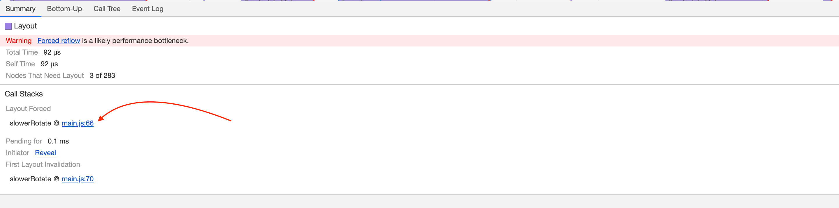 code that causes forced reflow code that causes forced reflow