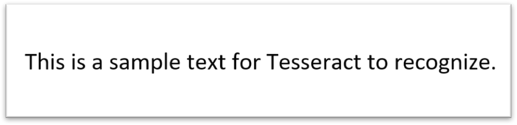 Optical Character Recognition (OCR) with Python and Tesseract 4: An ...