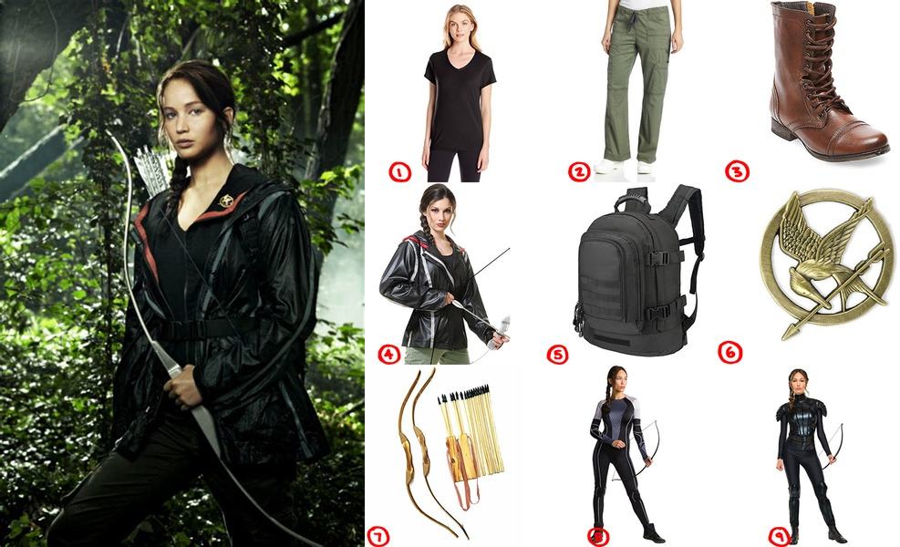 Dress Like Katniss Everdeen Costume for Cosplay & Halloween