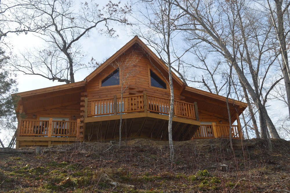 Bear Track Lake Cabins Red River Gorge Luxury Lakeside Cabin Rentals