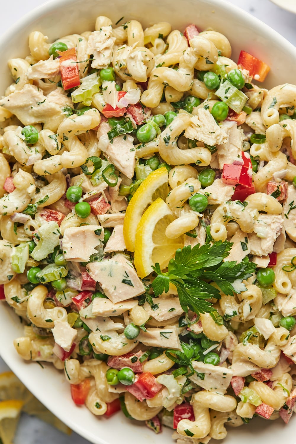 Tuna Pasta Salad Olive Mango