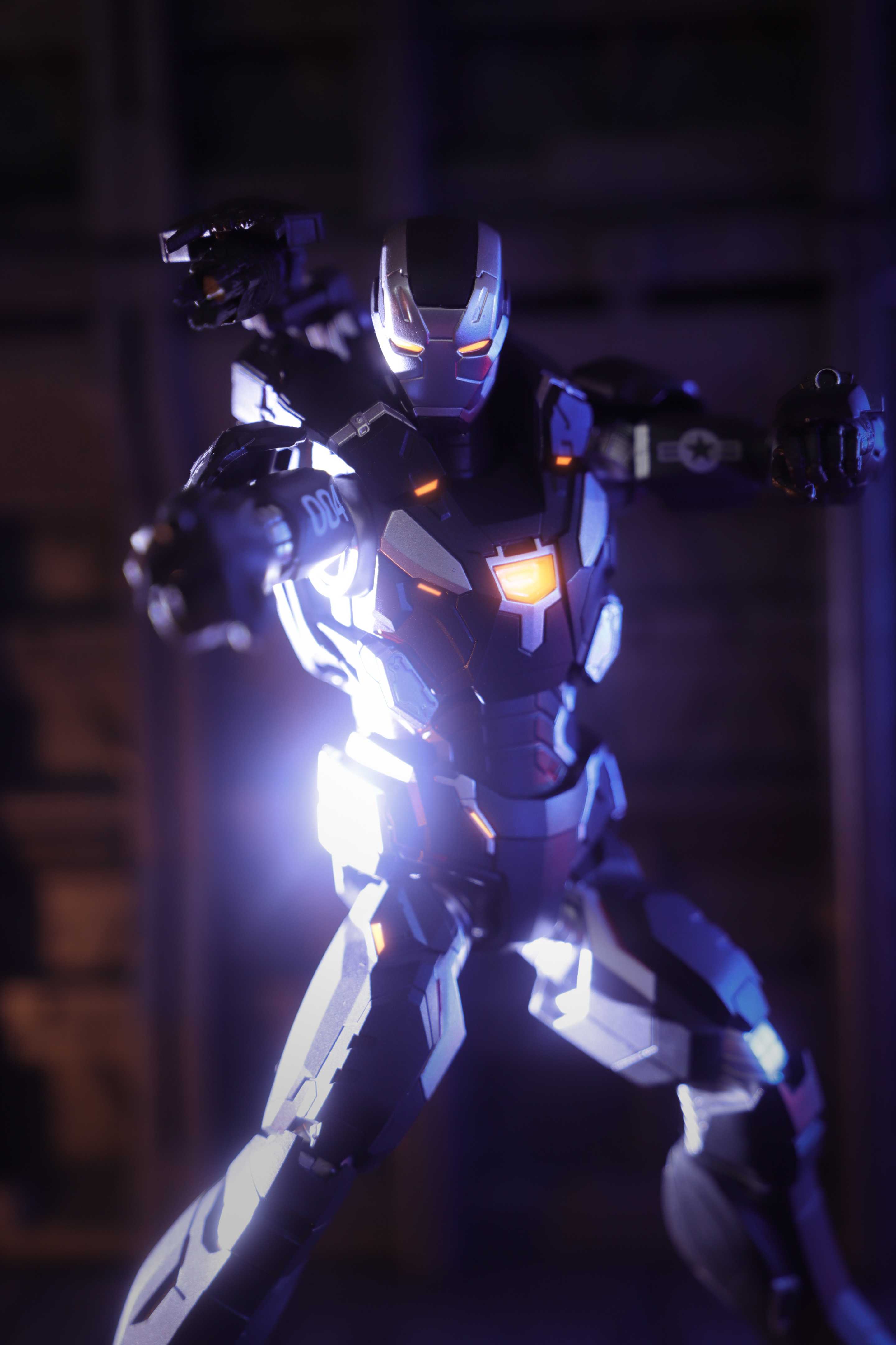 S.H.F War Machine Mark IV & Iron Man