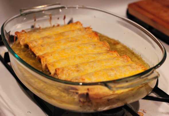 Baked enchiladas