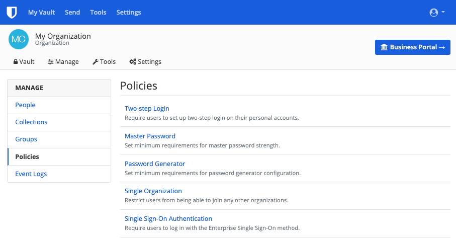 Policies