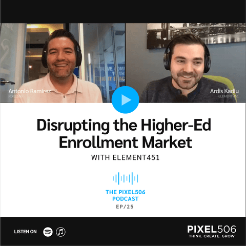 Disrupting the Hi-Ed Enrollment Market with Element451