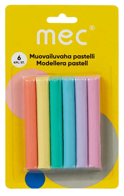 mec Modellera pastell 6 st. 6 st.