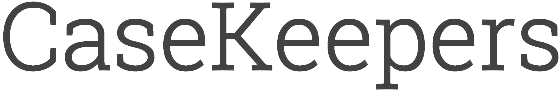 CaseKeepers logo lettering