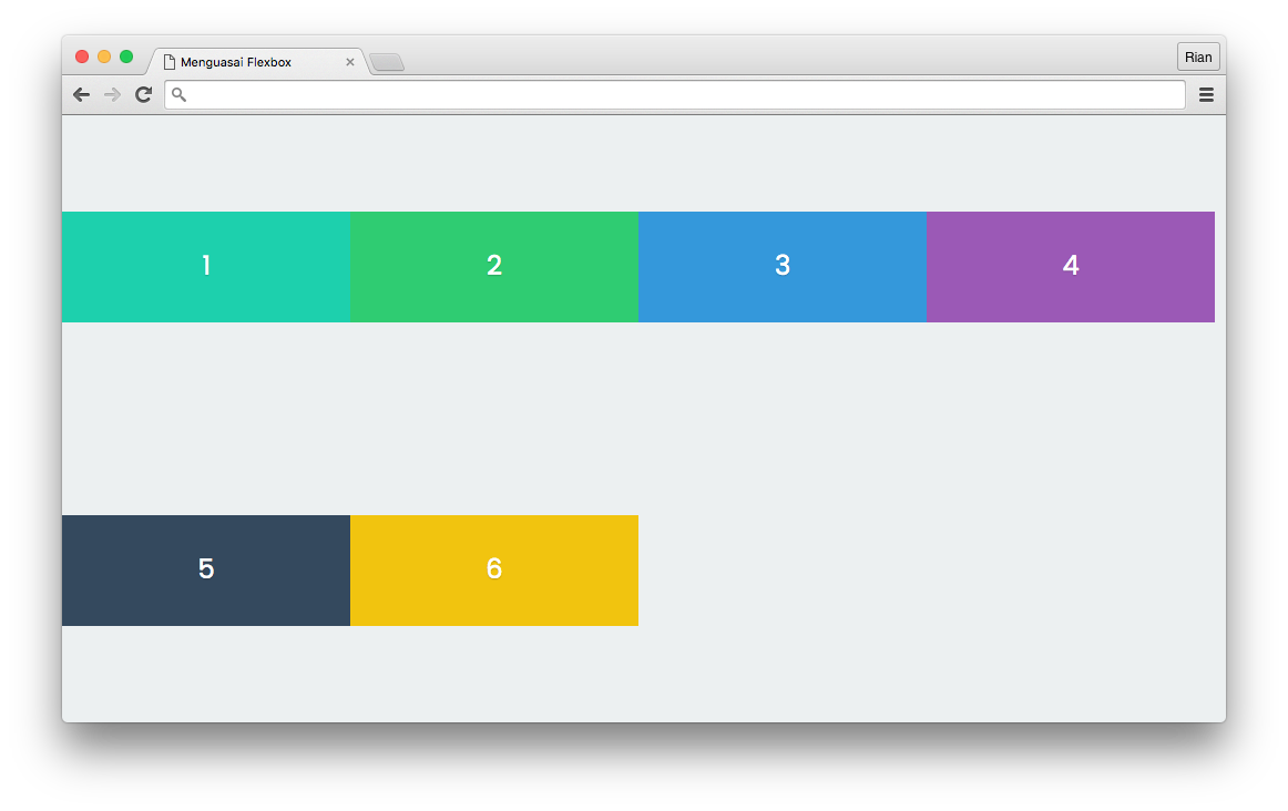Membagikan sisa ruang container pada setiap baris item-item