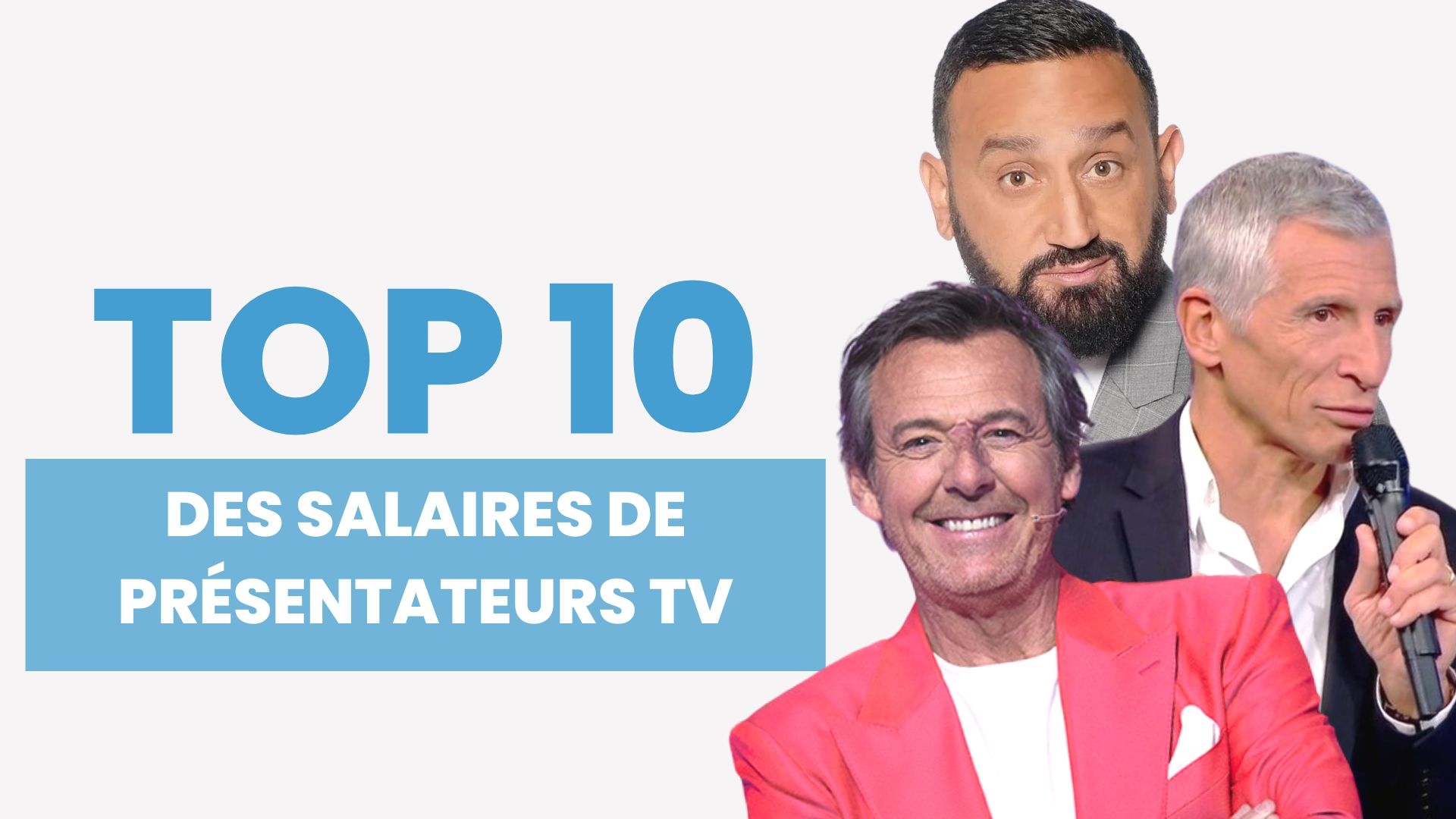 Nous vous révélons quels sont les présentateurs de télévision les mieux payés en France