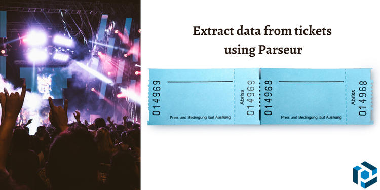 Extract specific information from tickets using Parseur