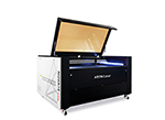Aeon Nova 16 Laser Cutter & Engraving Machine, view from left side with open lid