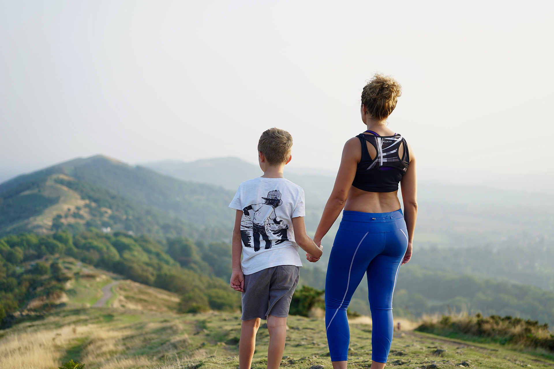 Danielle Jordan-Taft in the Malvern Hills