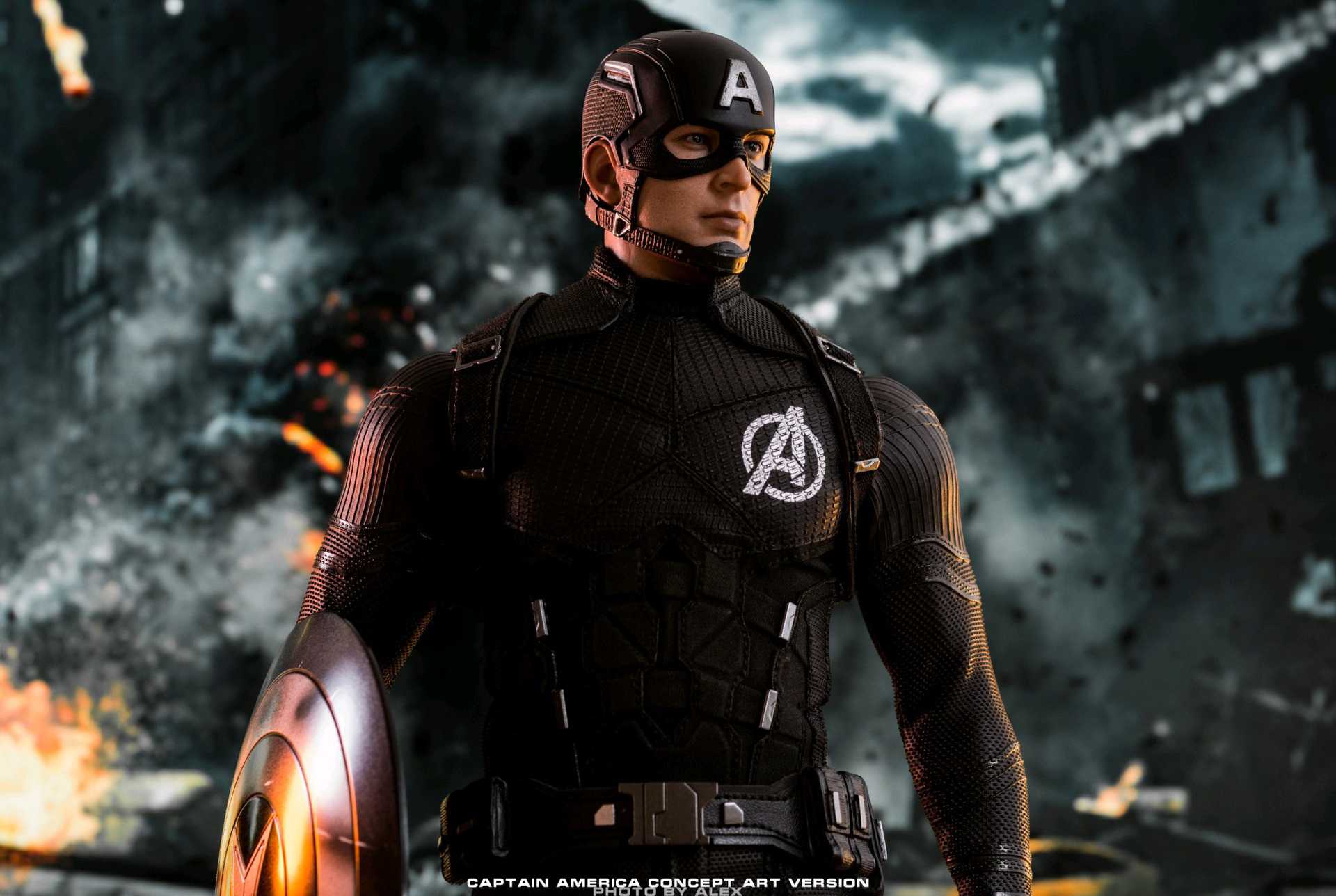 Hot Toys Captain America Concept Art Version