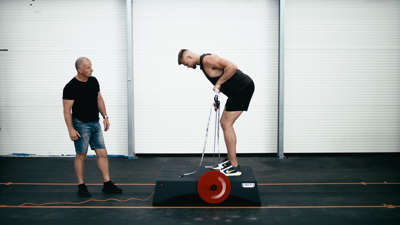 Flywheel Resistance Training Calls for Greater Eccentric Muscle Activation than Weight Training