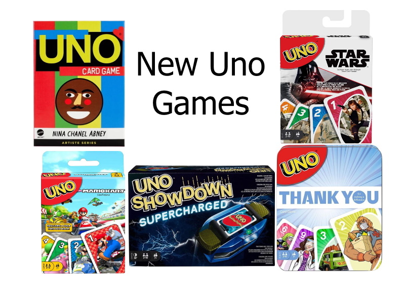UNO Iconic 2010's Card Game New 