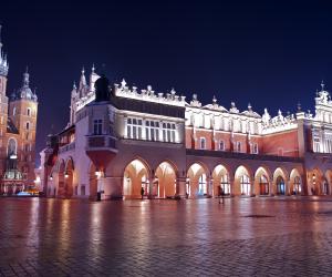 Krakow Main Square and Cloth hall