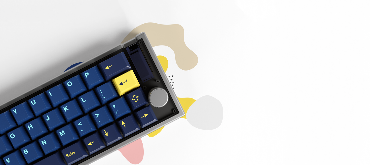Whimsy Keyboard Whimsy - 40% Mechanical Keyboard with Rotary Encoder and OLED • David ...