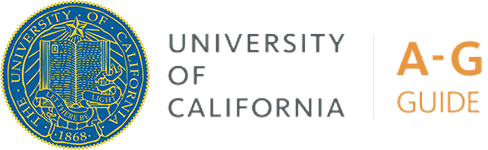 University Of California AC Guide
