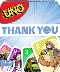 Thank You Heroes Uno Cards
