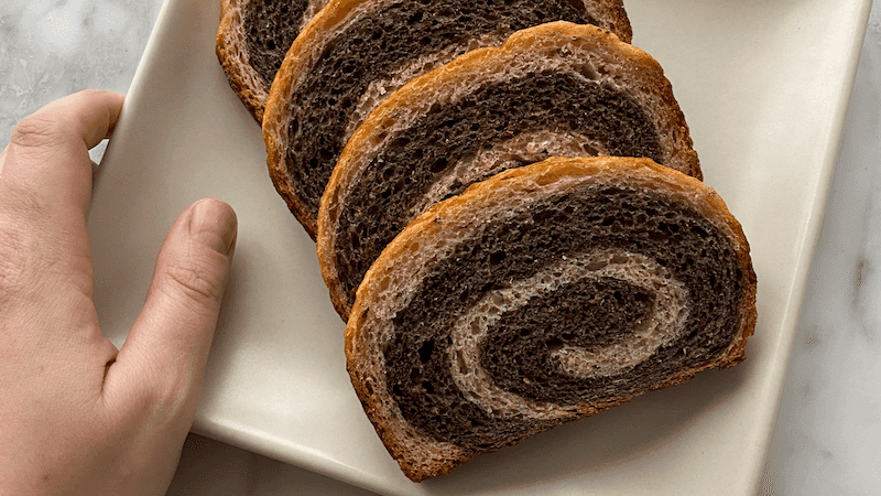 photo of completed recipe: This bread is so soft and fragrant with the perfect amount of seasoning to fool anyone into thinking this is a professional deli rye. It’s excellent…