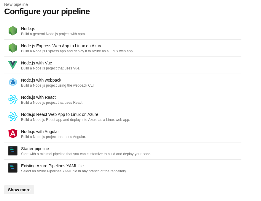 Create Azure Pipelines YAML File