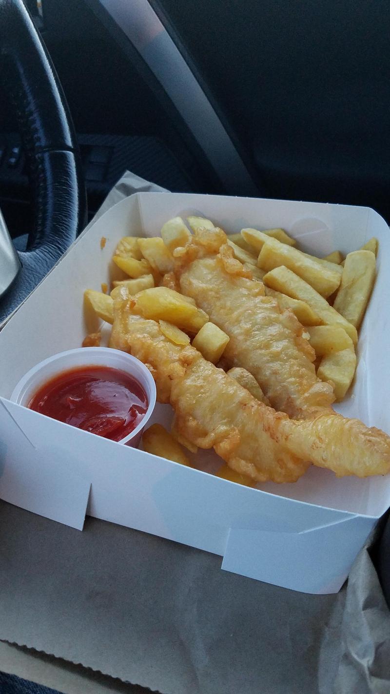 Waihola fish and chips - to die for - twice