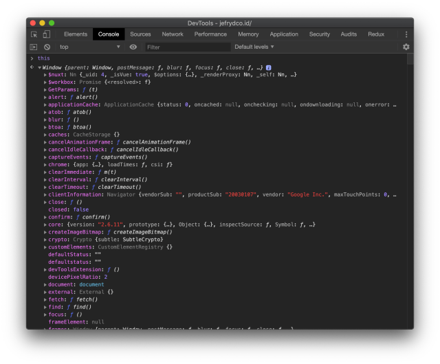 this JavaScript