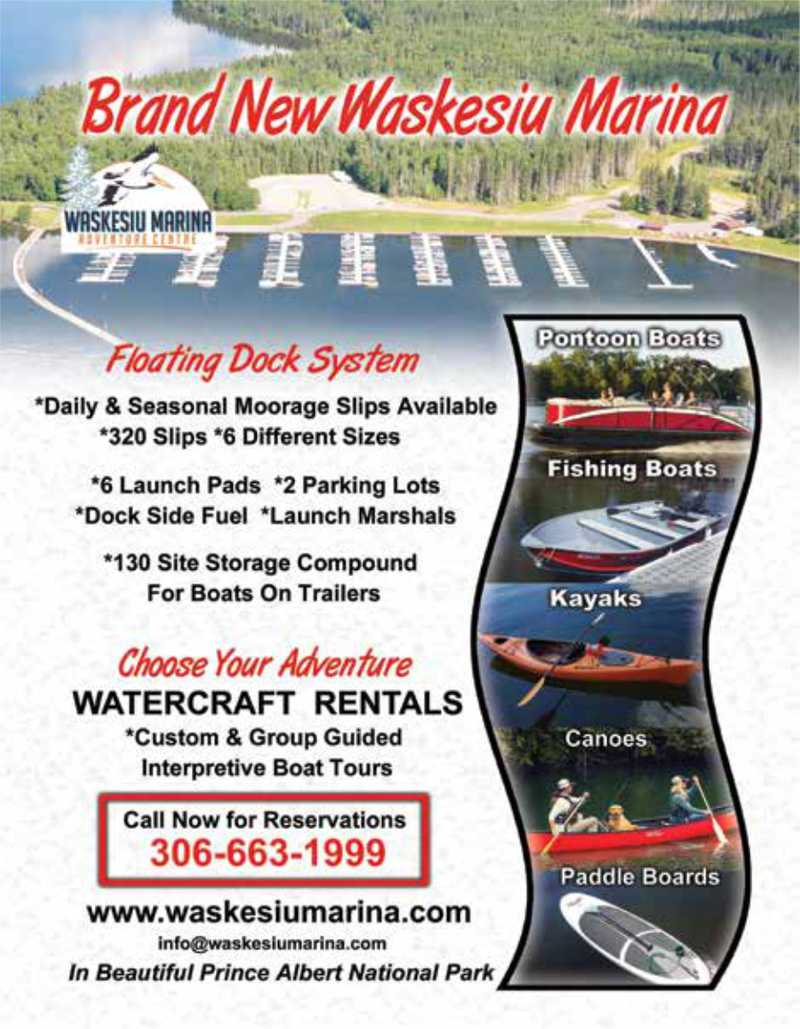 Canoe, kayak, and boat rental information for the Waskesiu Marina Canoe, kayak, and boat rental information for the Waskesiu Marina