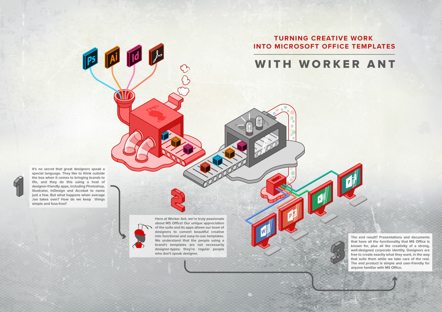worker ant illustration