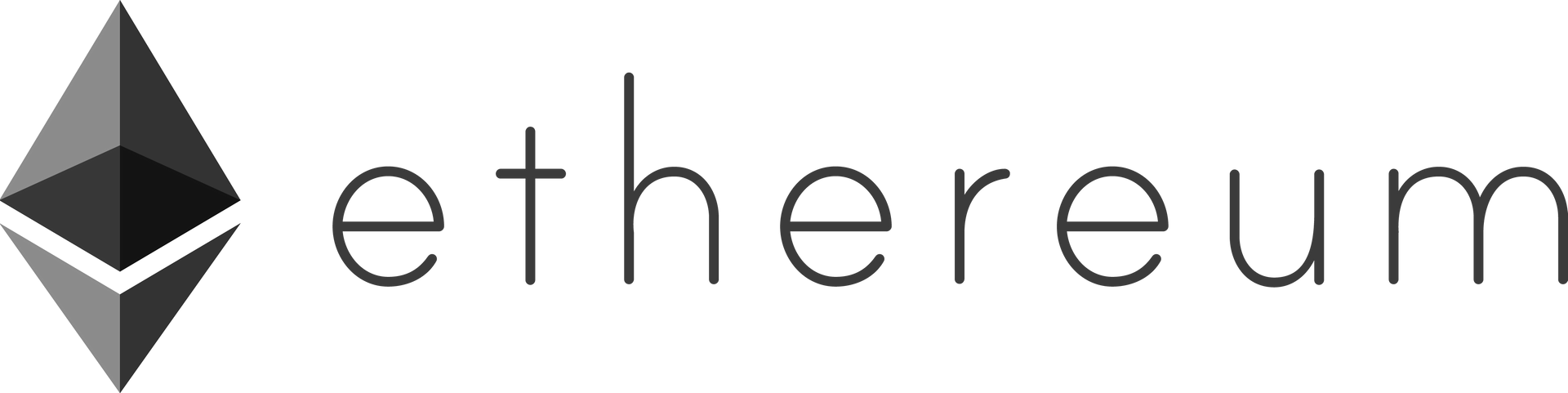 Logo ETH orizzontale (grigio)