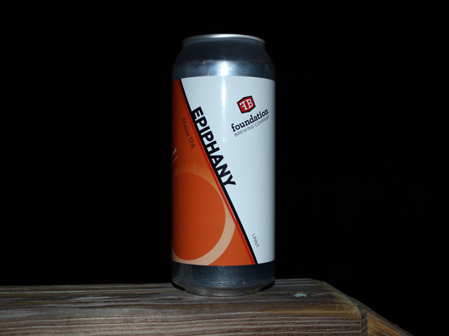 Epiphany, a Double IPA brewed by Foundation Brewing Company