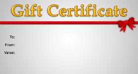 Gift Certificate Template Business 02
