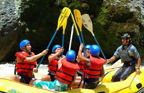 Waterfall Rappelling and Rafting Combo - Arenal Tours