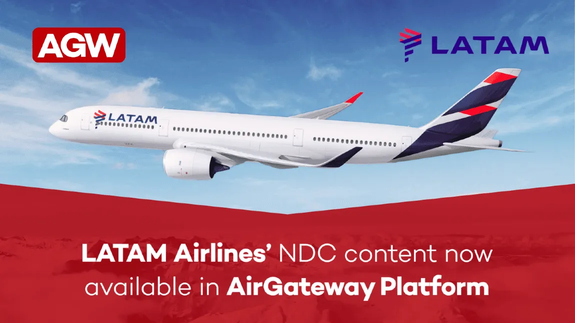 LATAM airlines content is now live in the AirGateway NDC platform